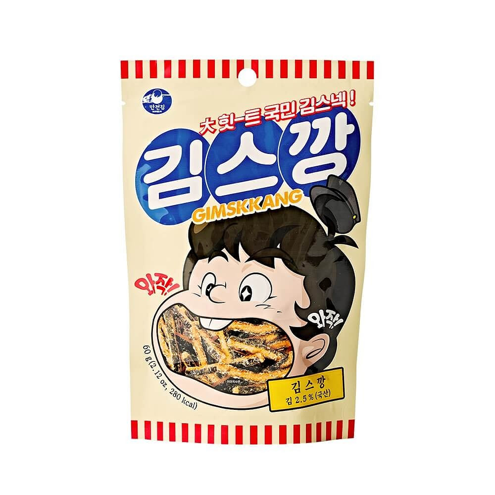 MANJUN Kimskkang Seaweed (Nori) Snack Original Favor 2.99 each