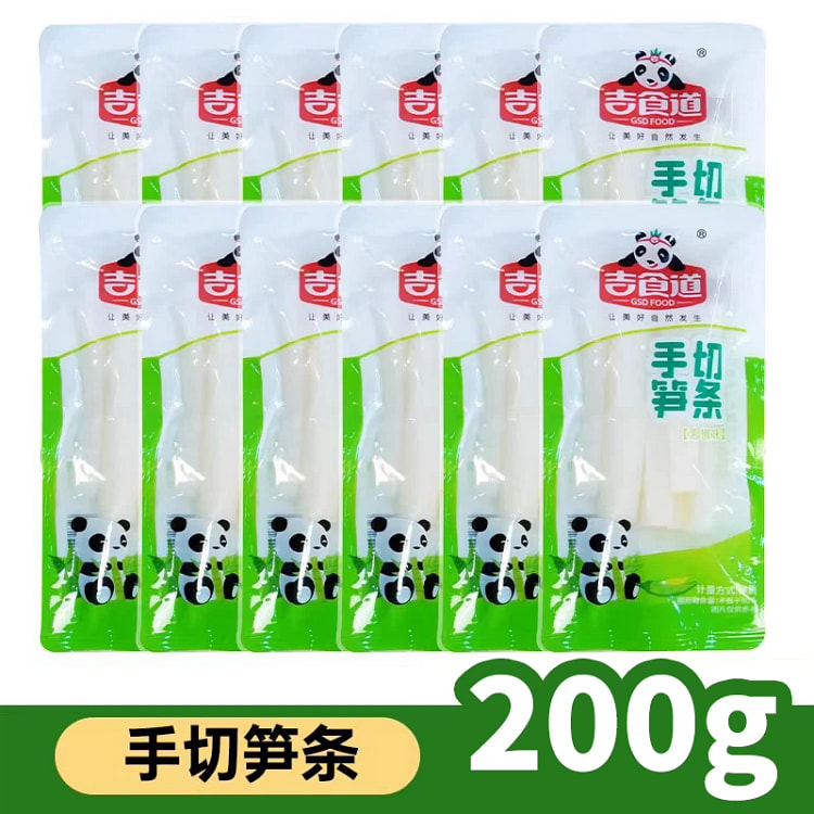 山椒脆笋片泡椒味200g*袋 200 克