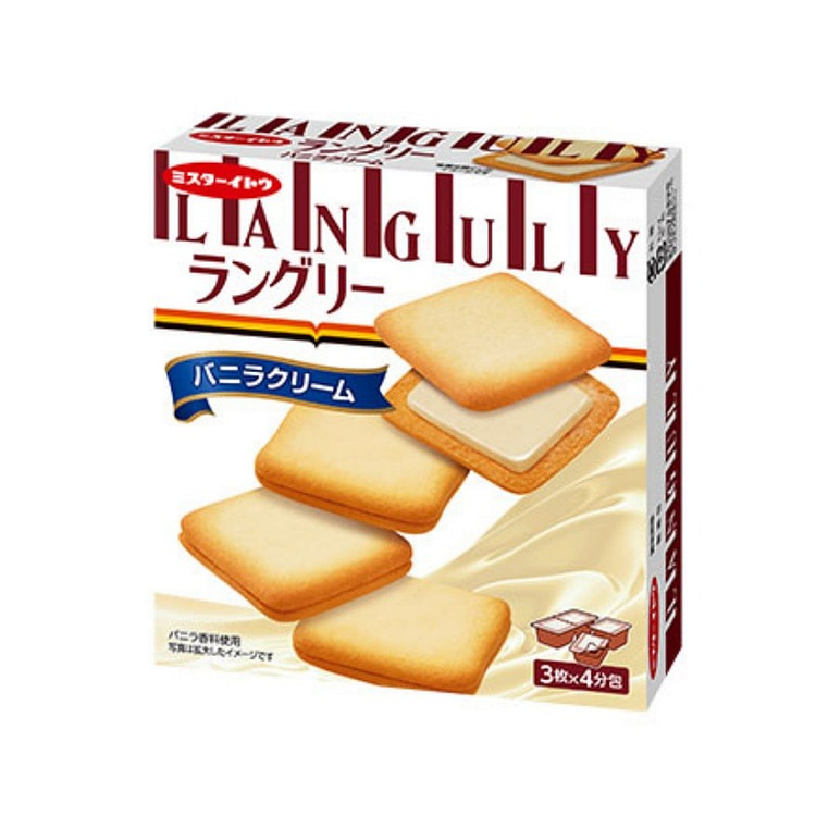 Ito Seika Vanilla Cream Cookies 12pcs 1 each