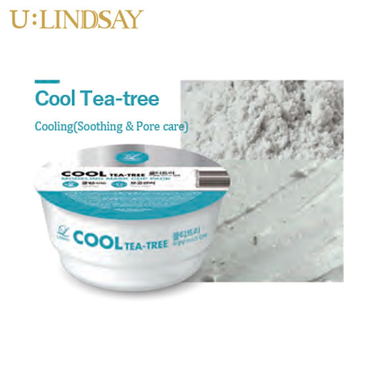 LINDSAY Modeling Mask Cup Pack - Cool Tea-Tree 25g