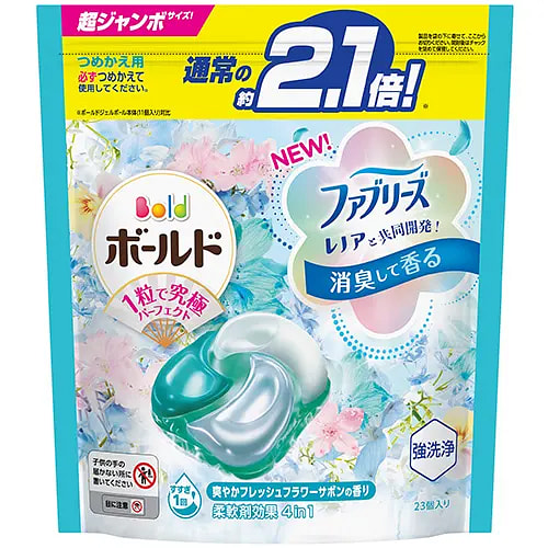 宝洁 清新花皂香洗衣凝珠 23枚