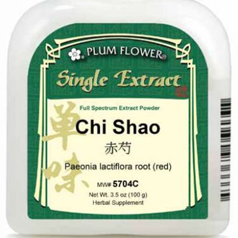 Chi Shao, extract powder Paeonia lactiflora root- red 1 each