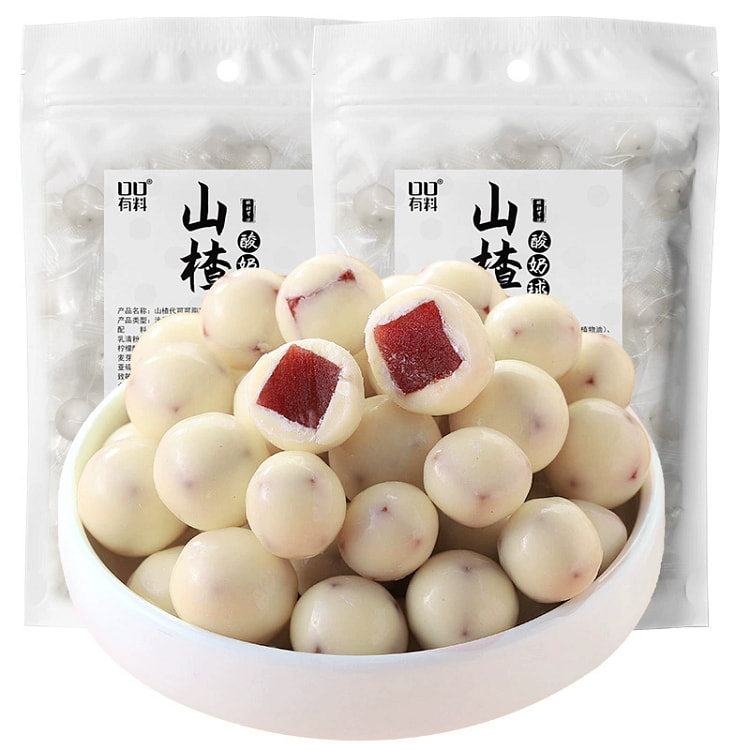 Net red yogurt hawthorn balls 125g*1 bag