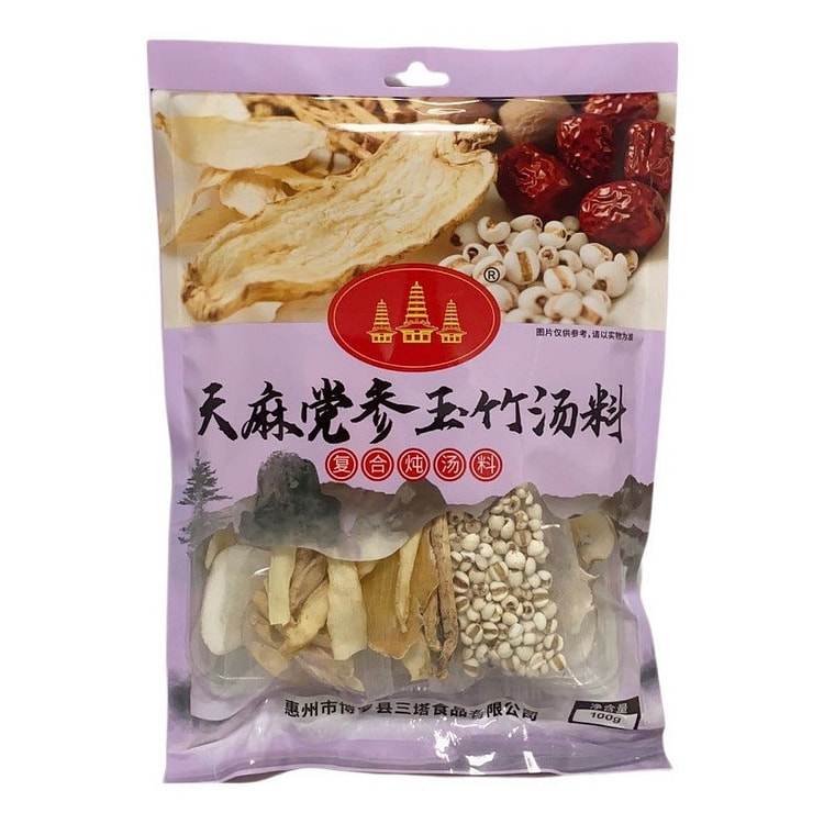 Gastrodia elata and codonopsis pilosula soup 100g 100 g