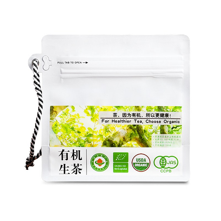 天养益 有机生茶 四国有机千米海拔百年茶树 50g 50 克