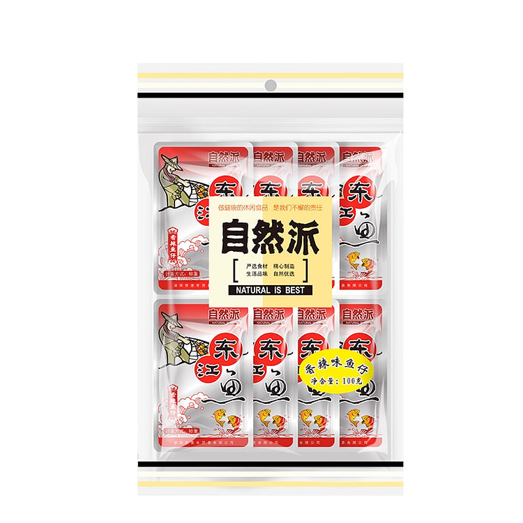 自然派香辣鱼仔100g*1袋 100 克
