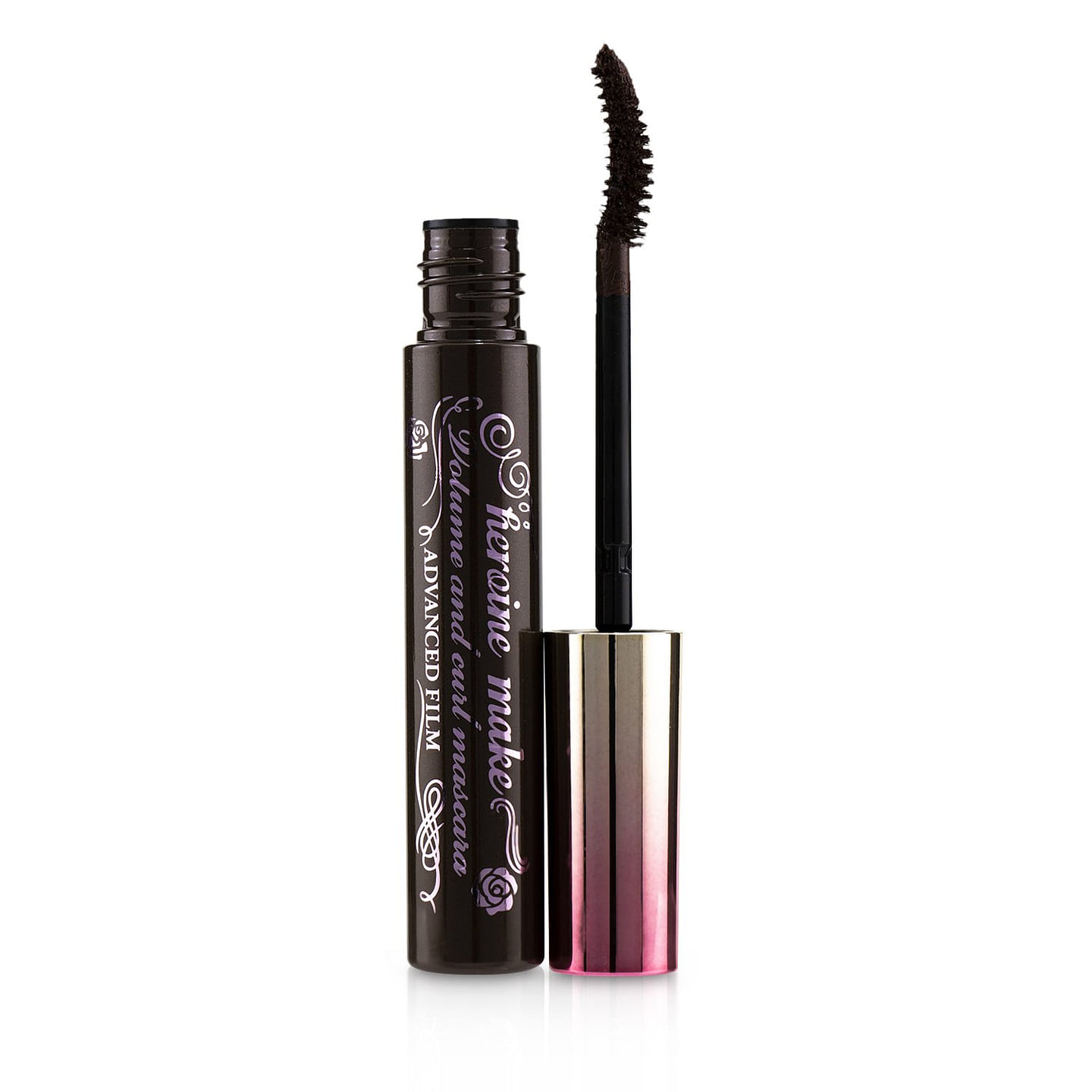 KISS ME Heroine Make Volume And Curl Waterproof Mascara Advanced Film - # 02 Brown 6 g