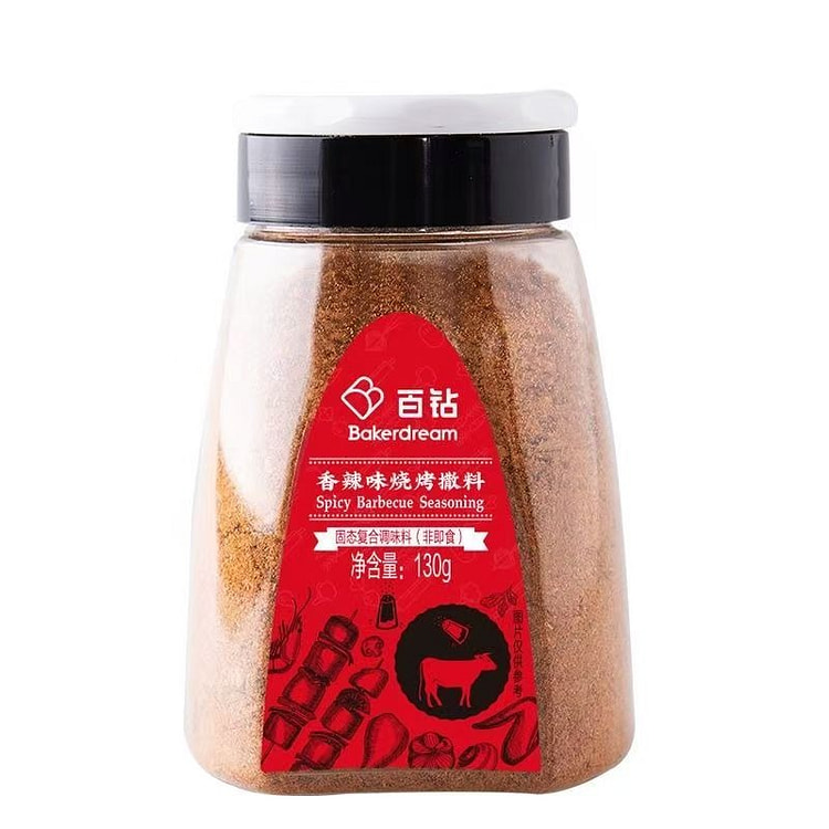 百钻香辣烧烤撒料130g 1 瓶