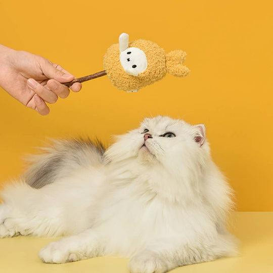 MICHU Happy Tempura Silver Vine Stick Cat Toy 1 each