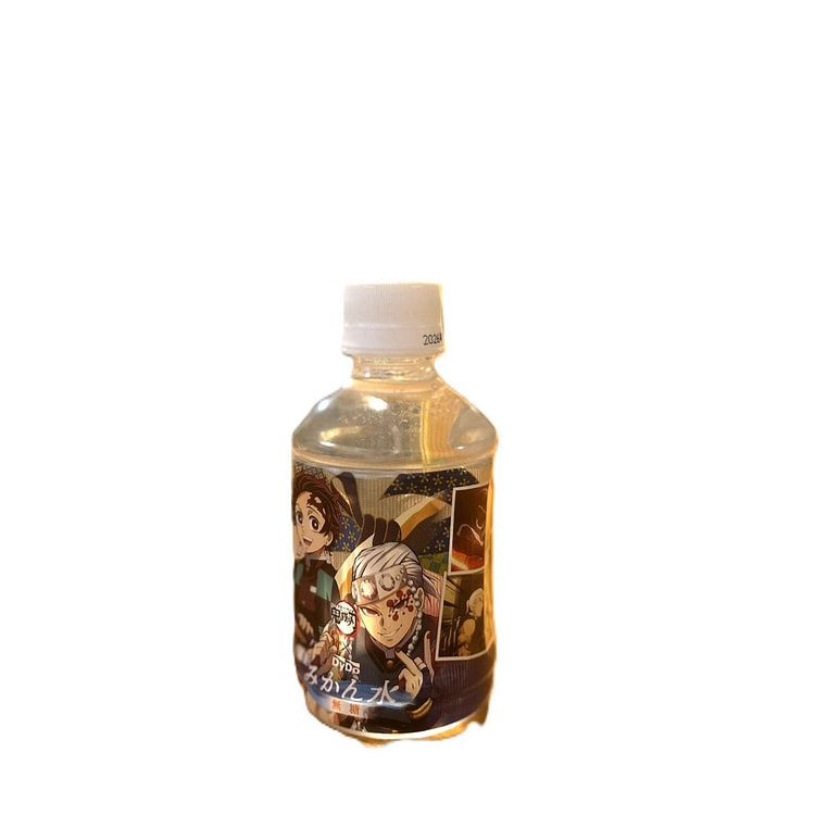Japanese Demon Slayer Mikan Water (Sugar Free) 1 each