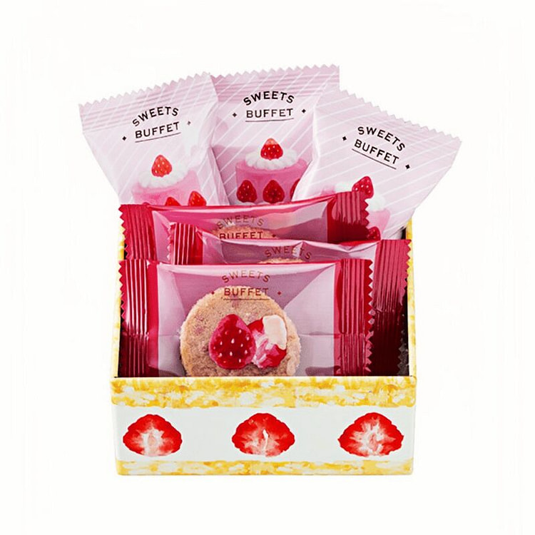 メリーチョコレート スイーツビュッフェ スクエアケーキアソート6個入【バレンタイン】 1 box