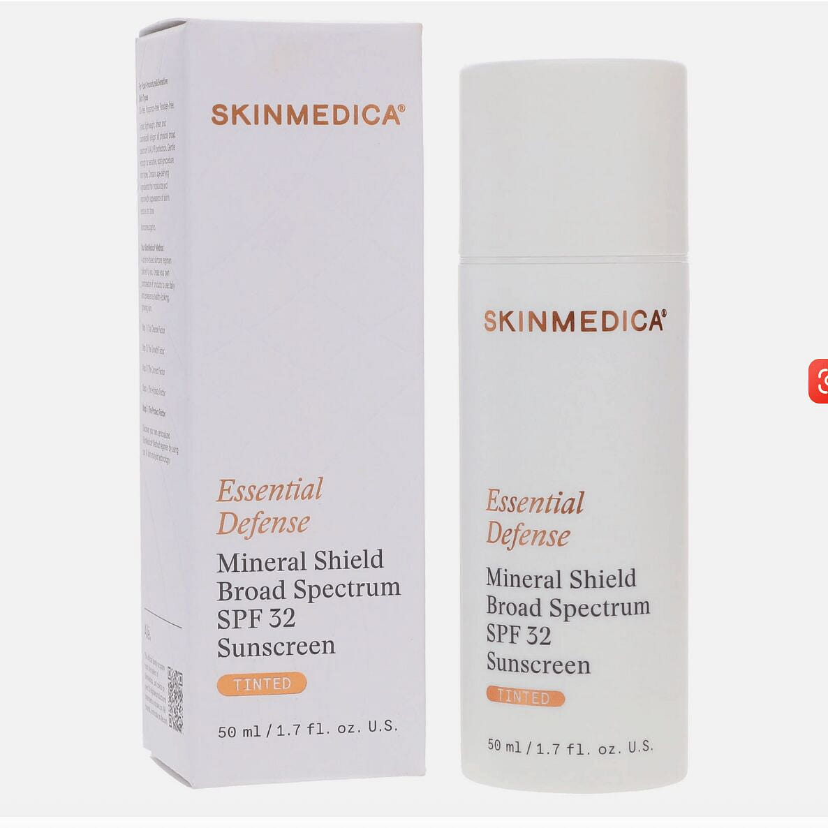 SKINMEDICA ESSENTIAL DEFENSE MINERAL SHIELD SPF 32 1 case