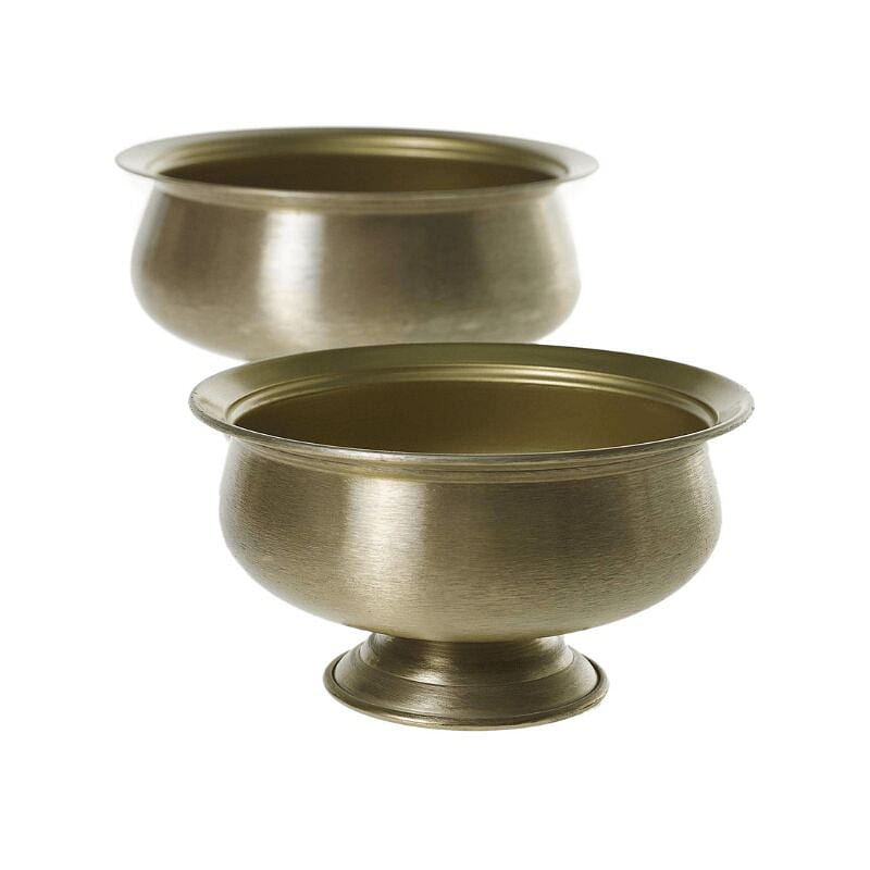 Fiona Metal Gold Vase for Plant 9.75x 5.75 1 count