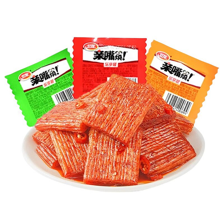 Burns Spicy Strips With Mixed Flavors