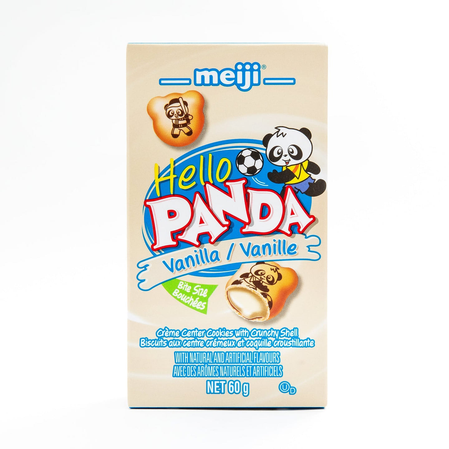 Bánh Quy Hello Panda Vị Vani Meiji 2.1oz 1 phần