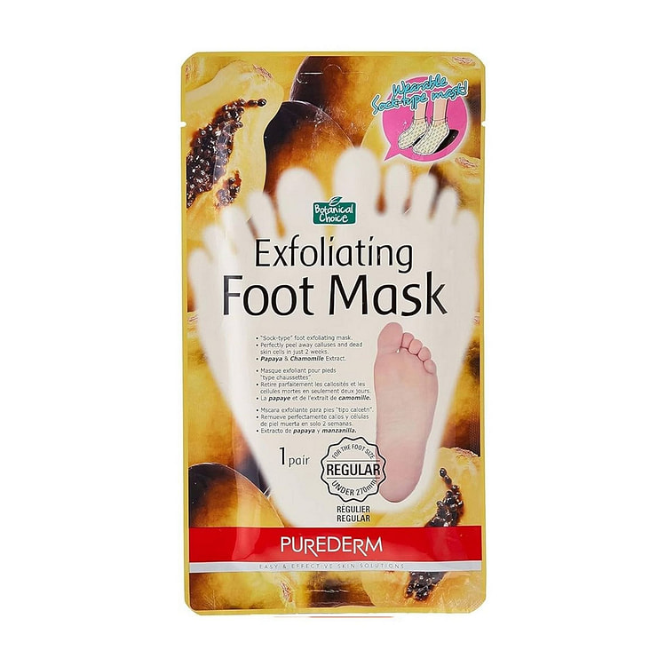 PUREDERM Exfoliating Foot Mask 1 Pair