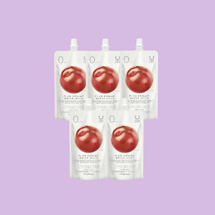 oliveyoung 0kcal plum flavor konjac jelly