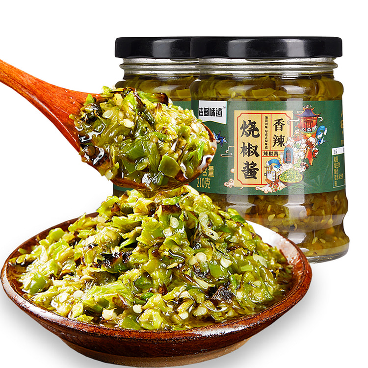 四川烧椒酱 210g*2瓶 420 克