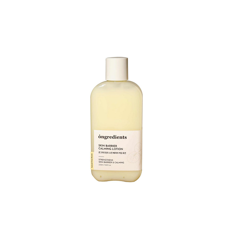 ongredients skin barrier calming lotion