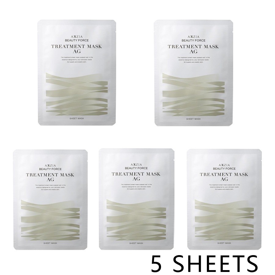 Get AXXZIA Beauty Force Treatment Mask AG 5 sheets/ Delivered