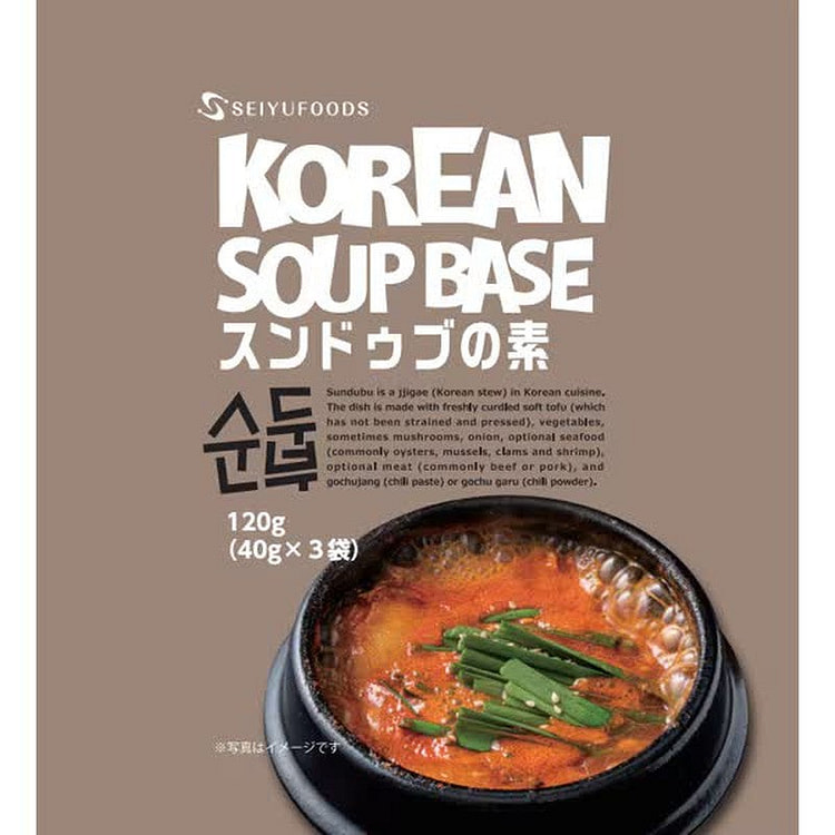 Seiyu Foods Sundubu Base 40g x 3 1 each