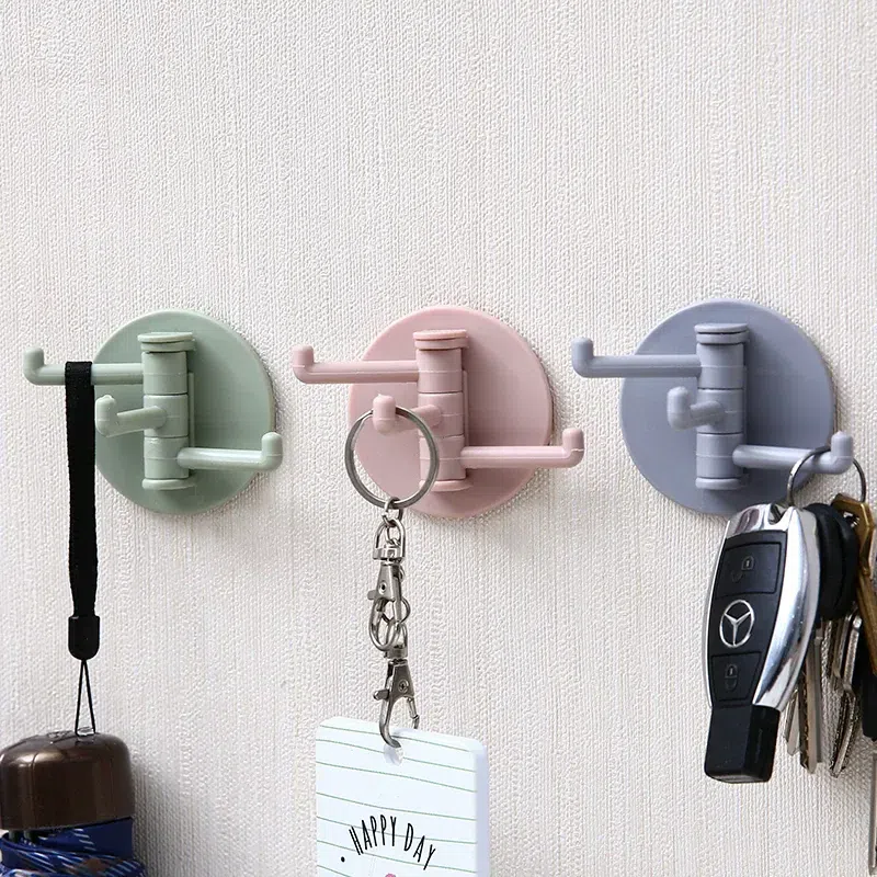 Strong rotating adhesive hanger, pack of 3 100 g