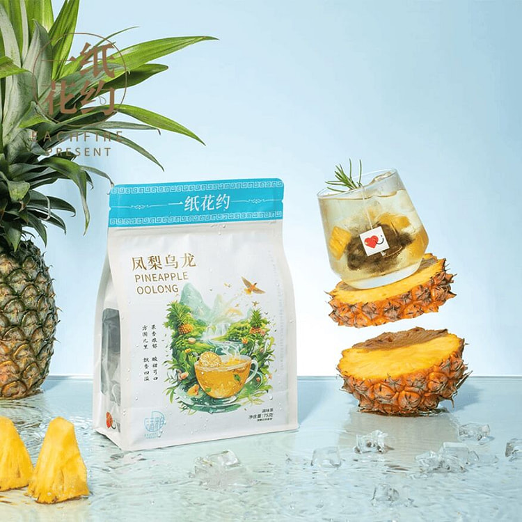 一纸花约 凤梨乌龙茶75克*1袋 75 克