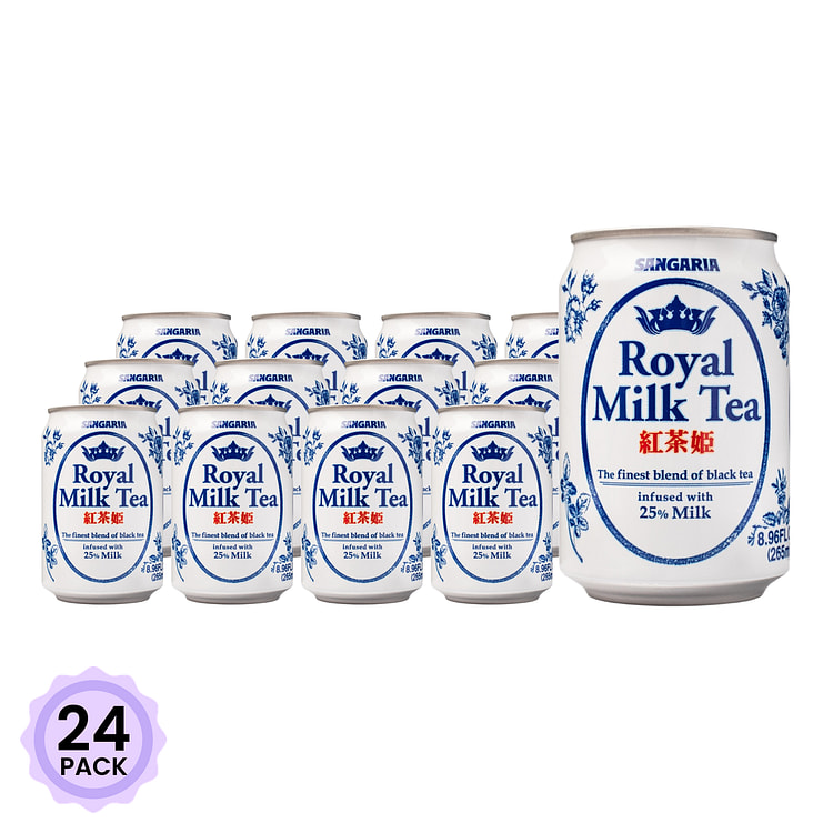 三佳利 红茶姬皇家奶茶 265 毫升*24 包