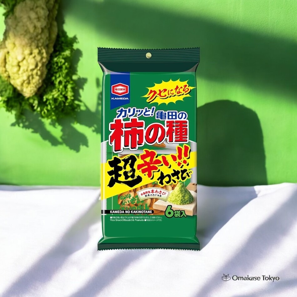 Kameda Kaki no Tane Super Spicy Wasabi 6 Bags 1210 g