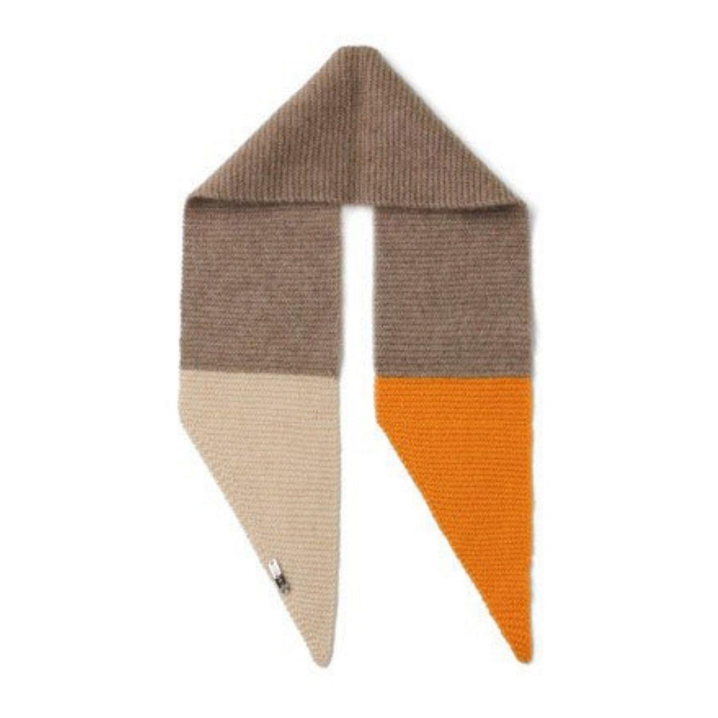 ERKHES CASHMERE 100% MUFFLER POINT Golden 1 each