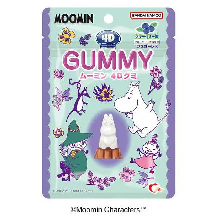 Heart 4D Gummy/Moomin 38g [Gummy Candy] 1 each