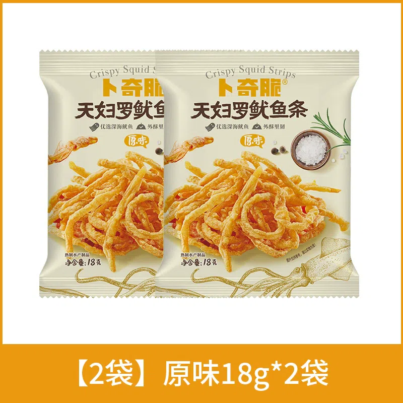 Tempura Squid Shredded Original Flavor 18gx2 36 g
