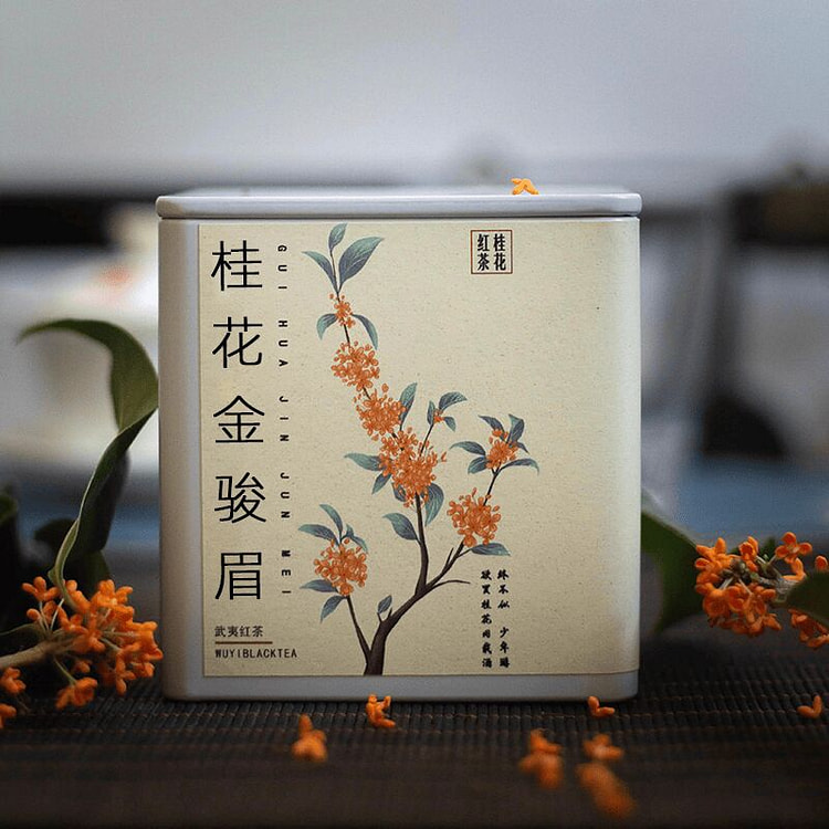 Huangya Osmanthus Jin Jun Mei Wuyi Black Tea 50 g
