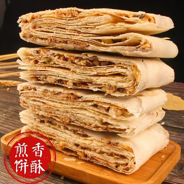 Crispy Pancake with Five Flavored Peanuts 400g
