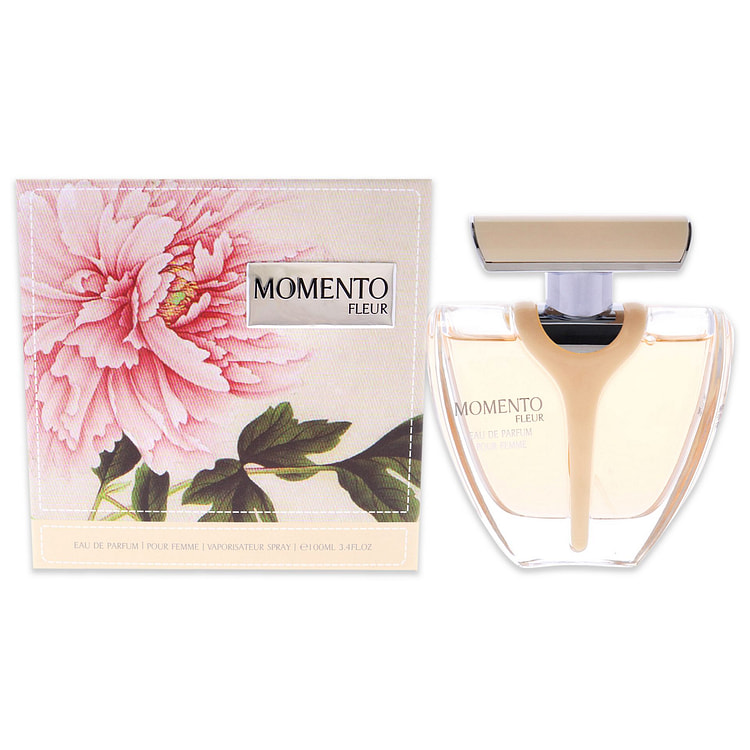 여성용 Armaf Momento Fleur - 3.4oz EDP 스프레이 3.4 온스