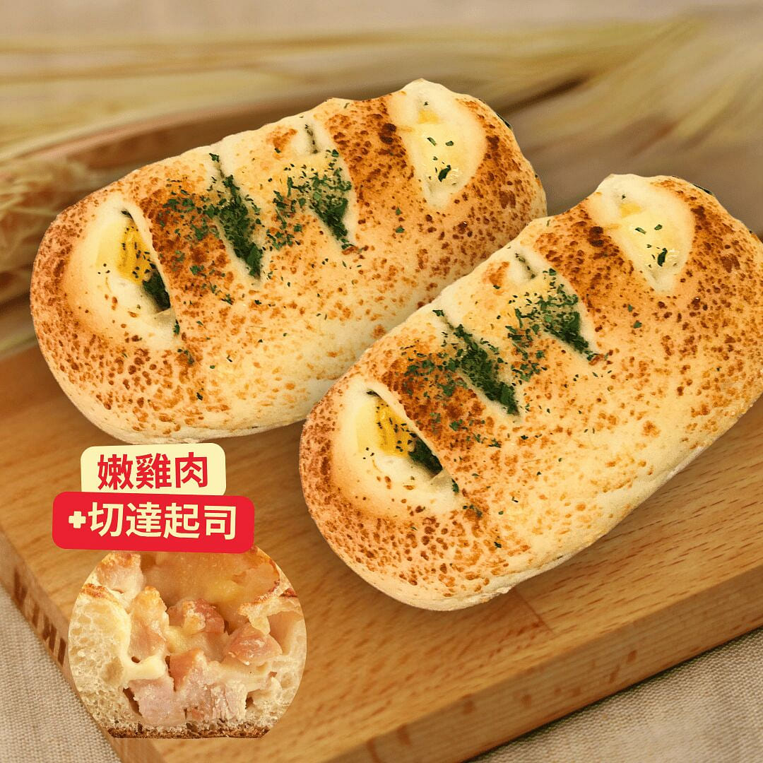 Sunmerry Chicken Cheese Bread 2 count