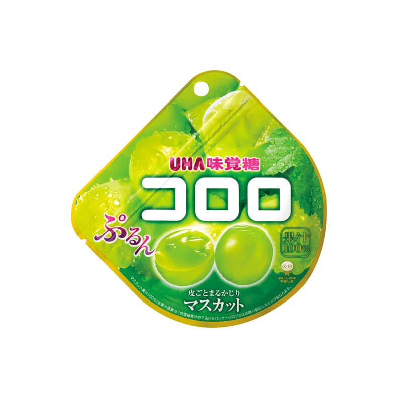 UHA Mikakuto Green Grape Flavor 48g 1 each