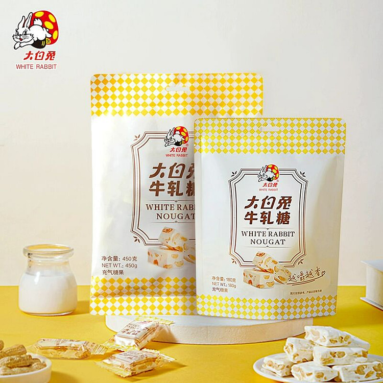 大白兔450g花生牛轧糖