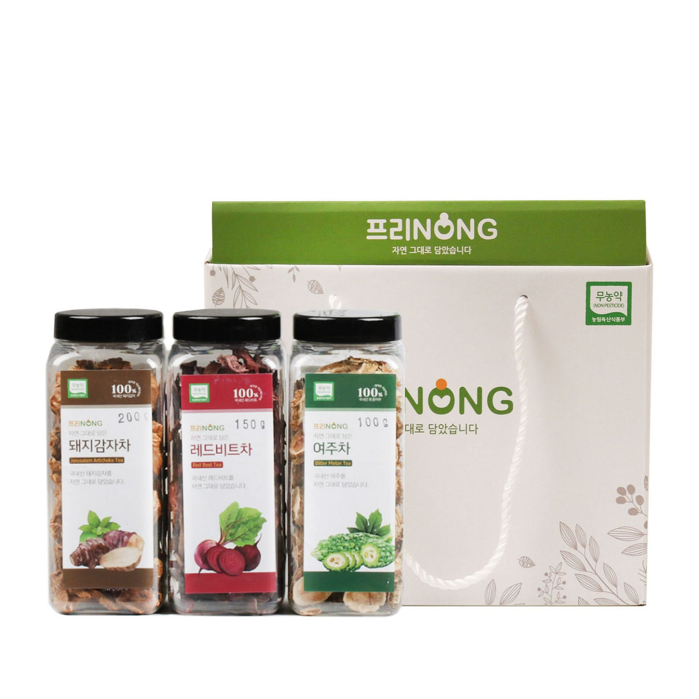 Tomnada Korean Herbal Tea Trio Caffeine-Free 15.87 oz