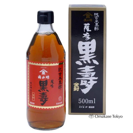 Fukuyamasu Aged Black Rice Vinegar 500ml. 819 g