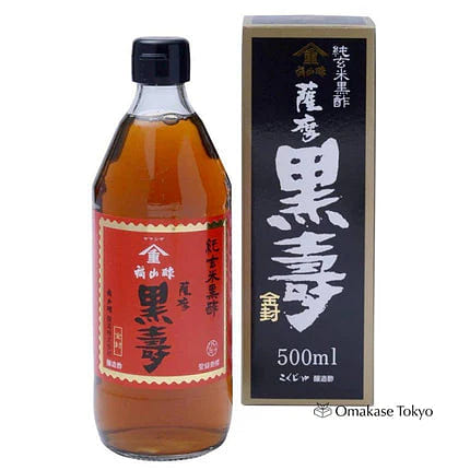 Fukuyamasu Aged Black Rice Vinegar 500ml. 819 g