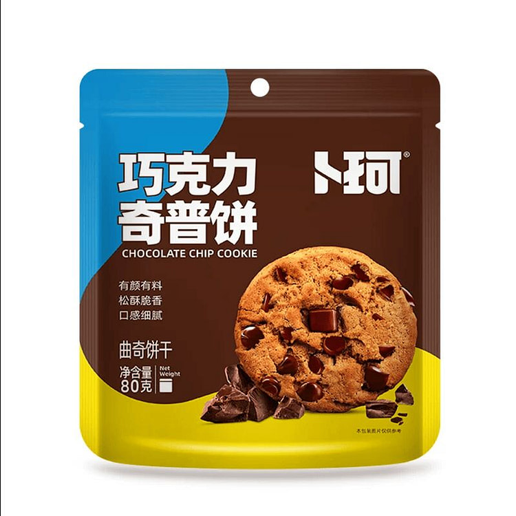 Buke Chocolate Chip Cookies 80g*3 bags 240 g