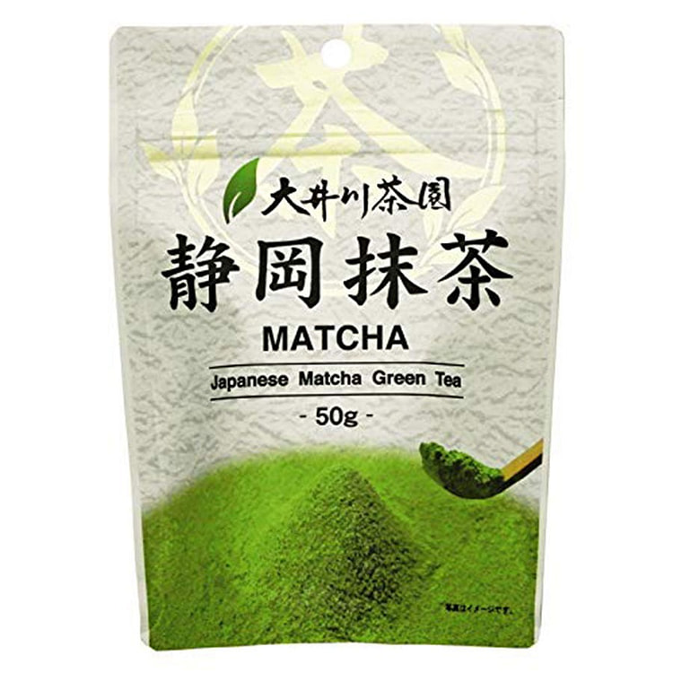 静冈抹茶粉 大井川茶园 新鲜绿茶粉50g