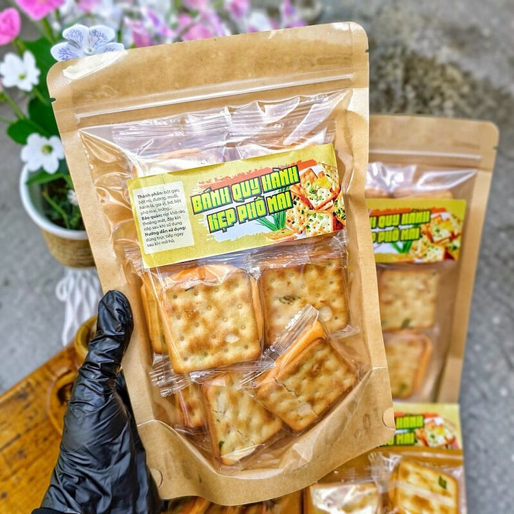 Bánh Tráng Quy Hành Kẹp Phô Mai 1 gói