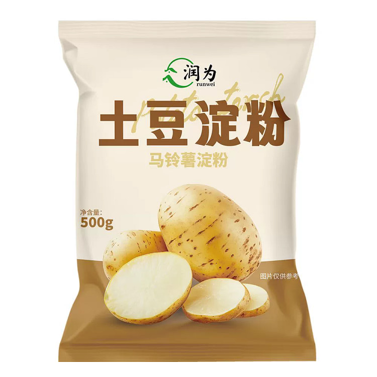 家用土豆淀粉洋芋淀粉马铃薯淀粉500g*1袋 500 克