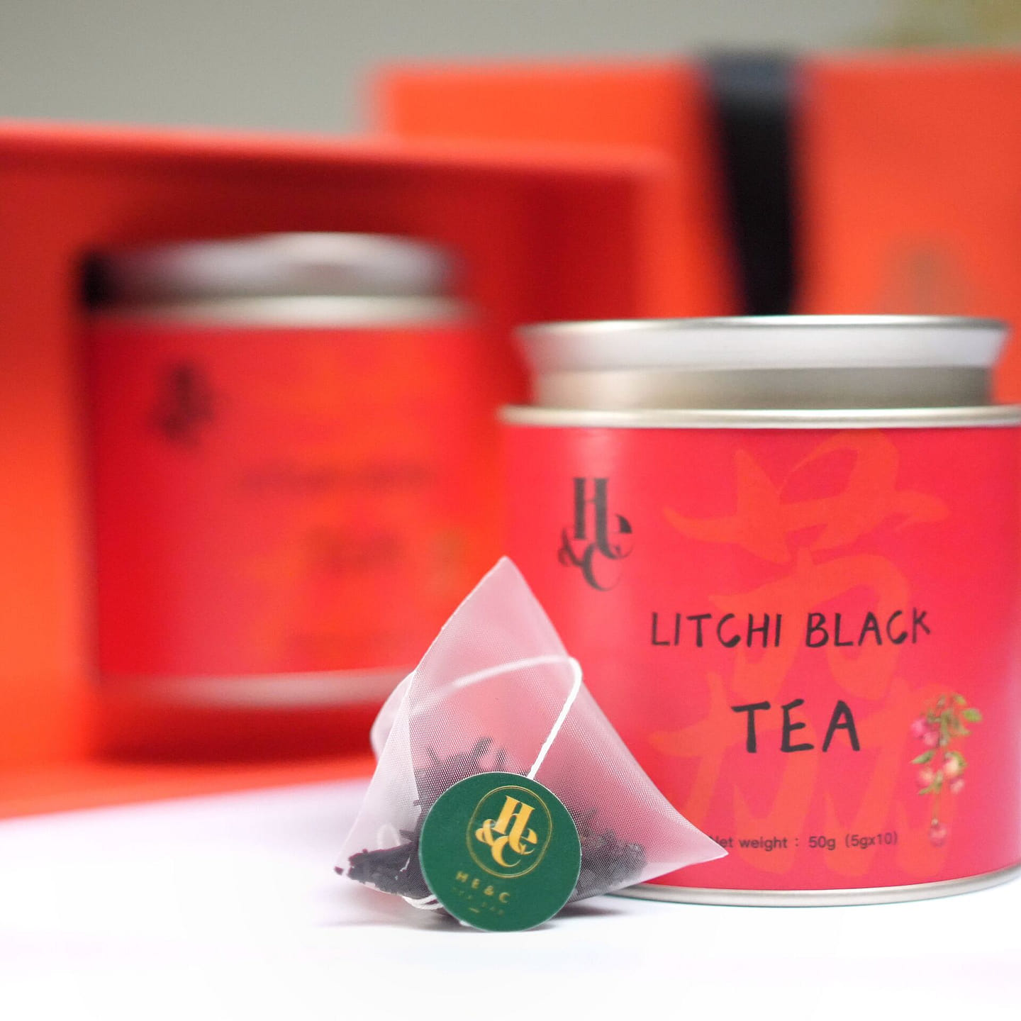 HE&C TEA Gift Litchi Black Tea 100 g