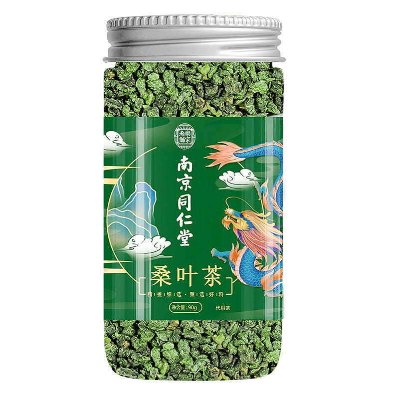 Nanjing Tongrentang Mulberry Leaf Tea Picked after Frost 90g/jar 90 g