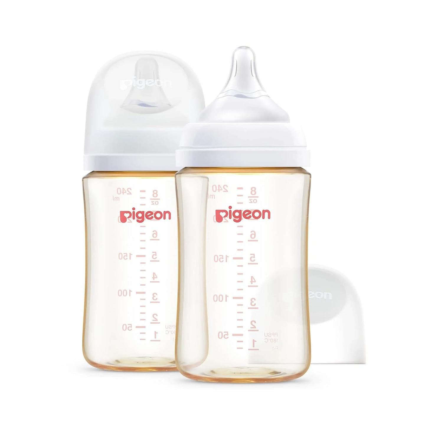 Pigeon PPSU Bottle 8.1 Oz Includes M Nipples 2 bottle