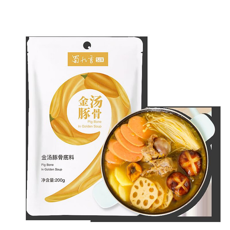 蜀九香金汤豚骨火锅底料200g*1包