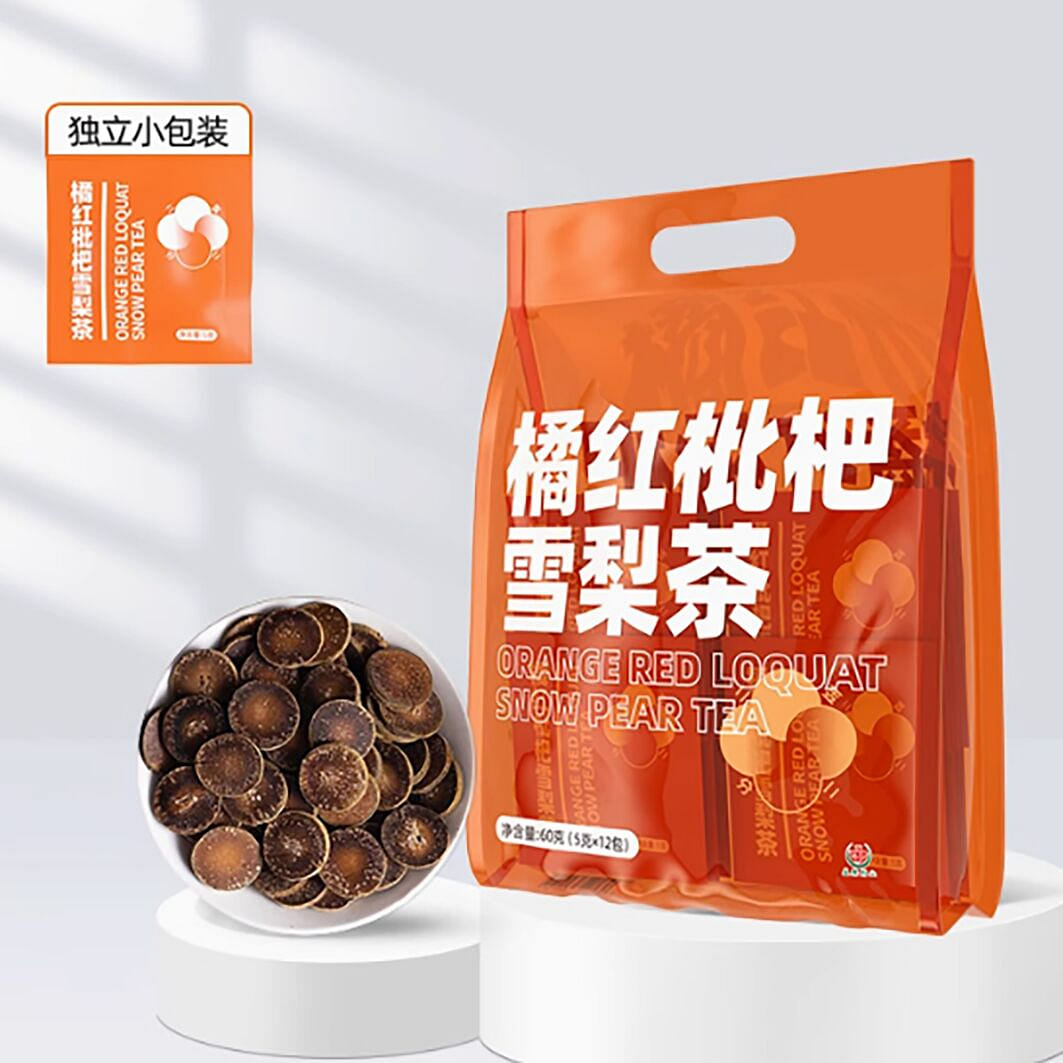 Orange red loquat pear tea honeysuckle chrysanthem 60 g